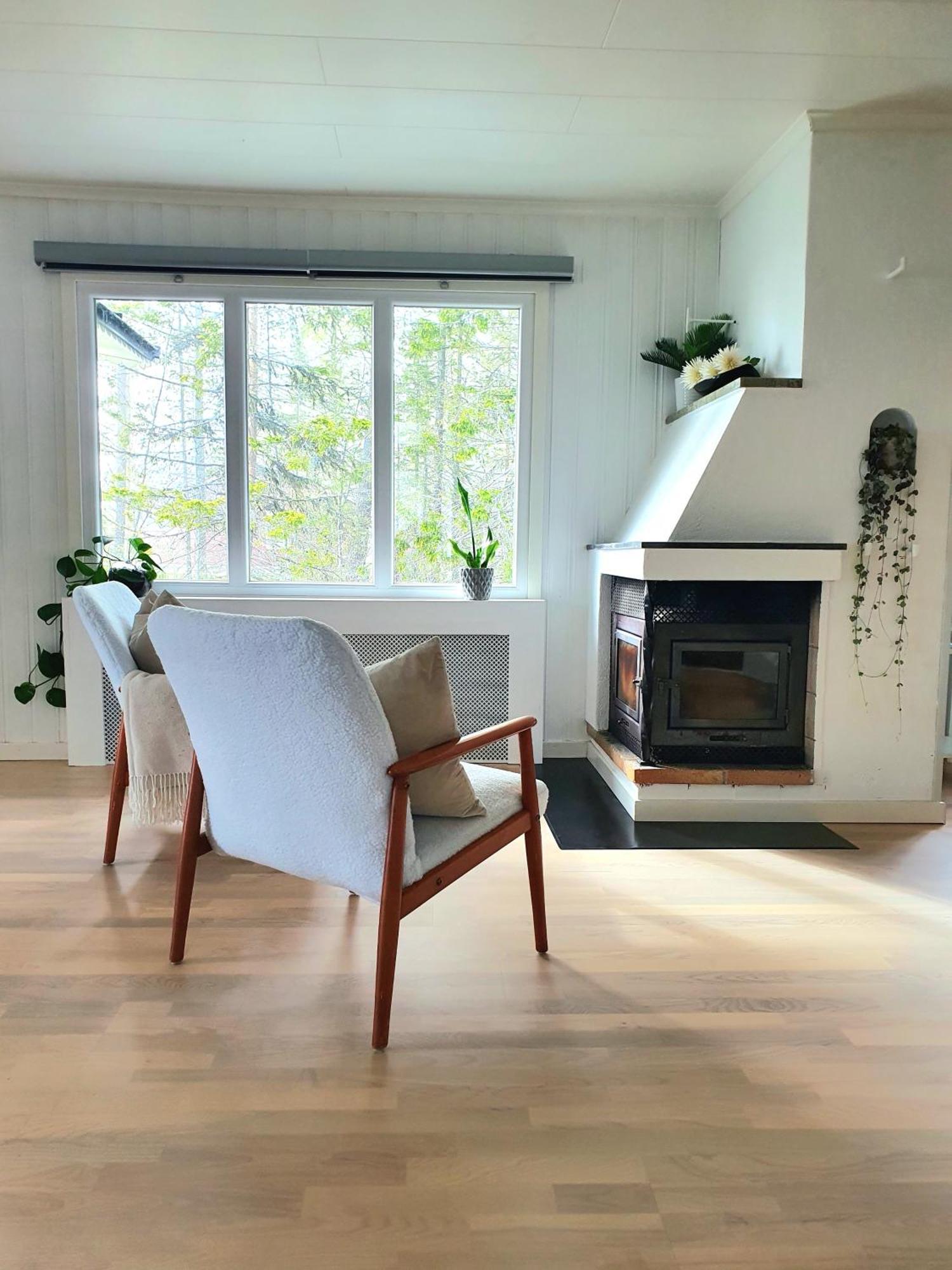 Stuga Med Havsutsikt Robertsfors Exterior foto