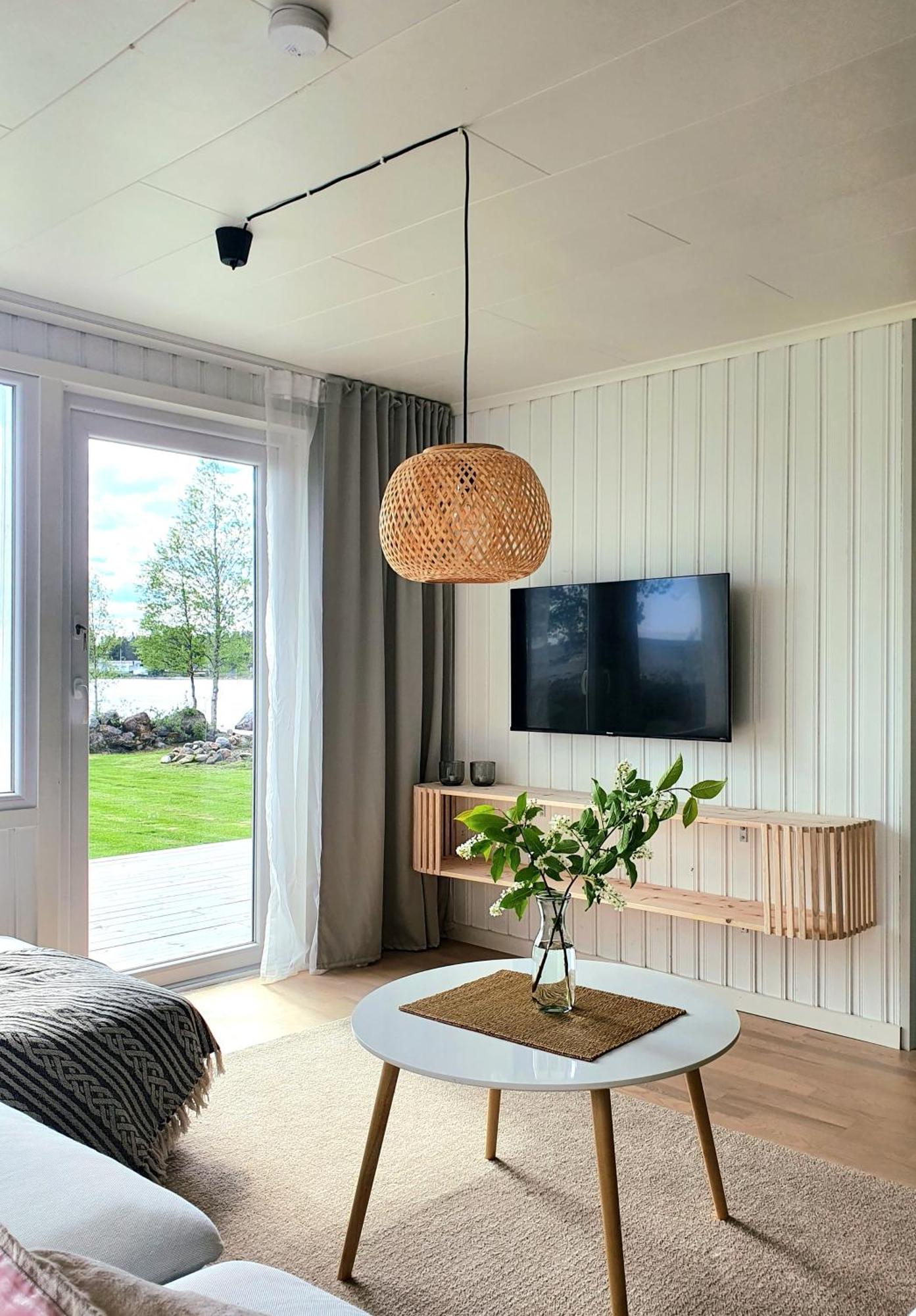 Stuga Med Havsutsikt Robertsfors Exterior foto